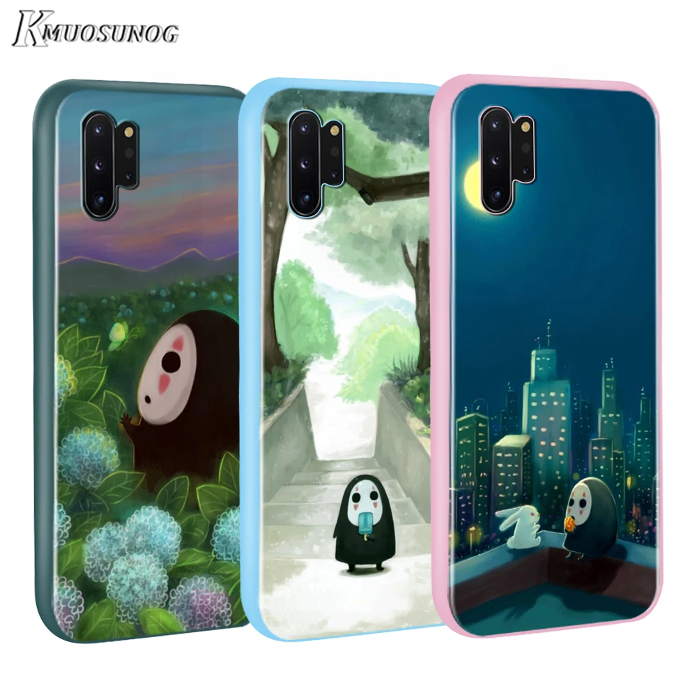 

Cute little faceless man Baseus Candy Color Cover for Samsung Galaxy Note 10 9 8 S11 S10 S9 S8 S7 Plus Edge Phone Case