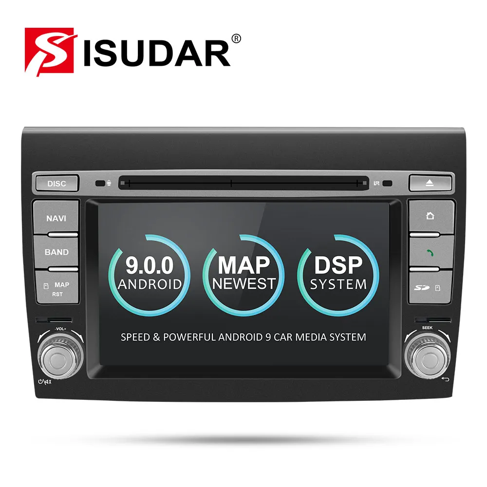 Isudar 2 Din Android 9 Car Multimedia player For Fiat/Bravo 2007 2008 2009 2010 2011 2012 DVD Automotivo GPS Radio 2 GB RAM DSP Isudar 2 Din Android 9 Car Multimedia player For Fiat/Bravo 2007 2008 2009 2010 2011 2012 DVD Automotivo GPS Radio 2 GB RAM DSP