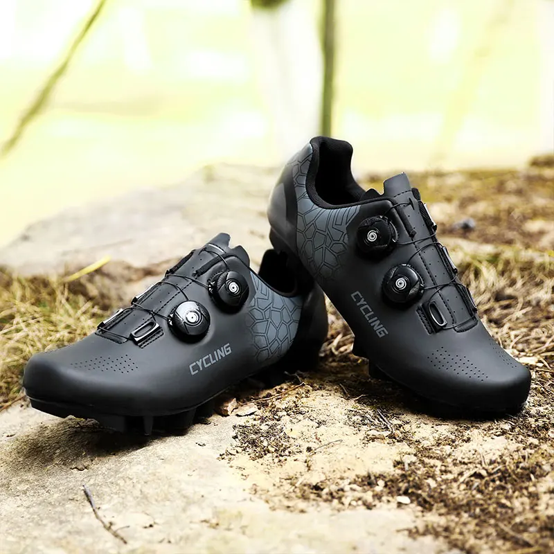 Road Cycling Shoes Men Outdoor Sport Bicycle Shoes Breathable Mtb Bike Flat Sneakers Mnountain Racing Cycling Sneakers Plus Size