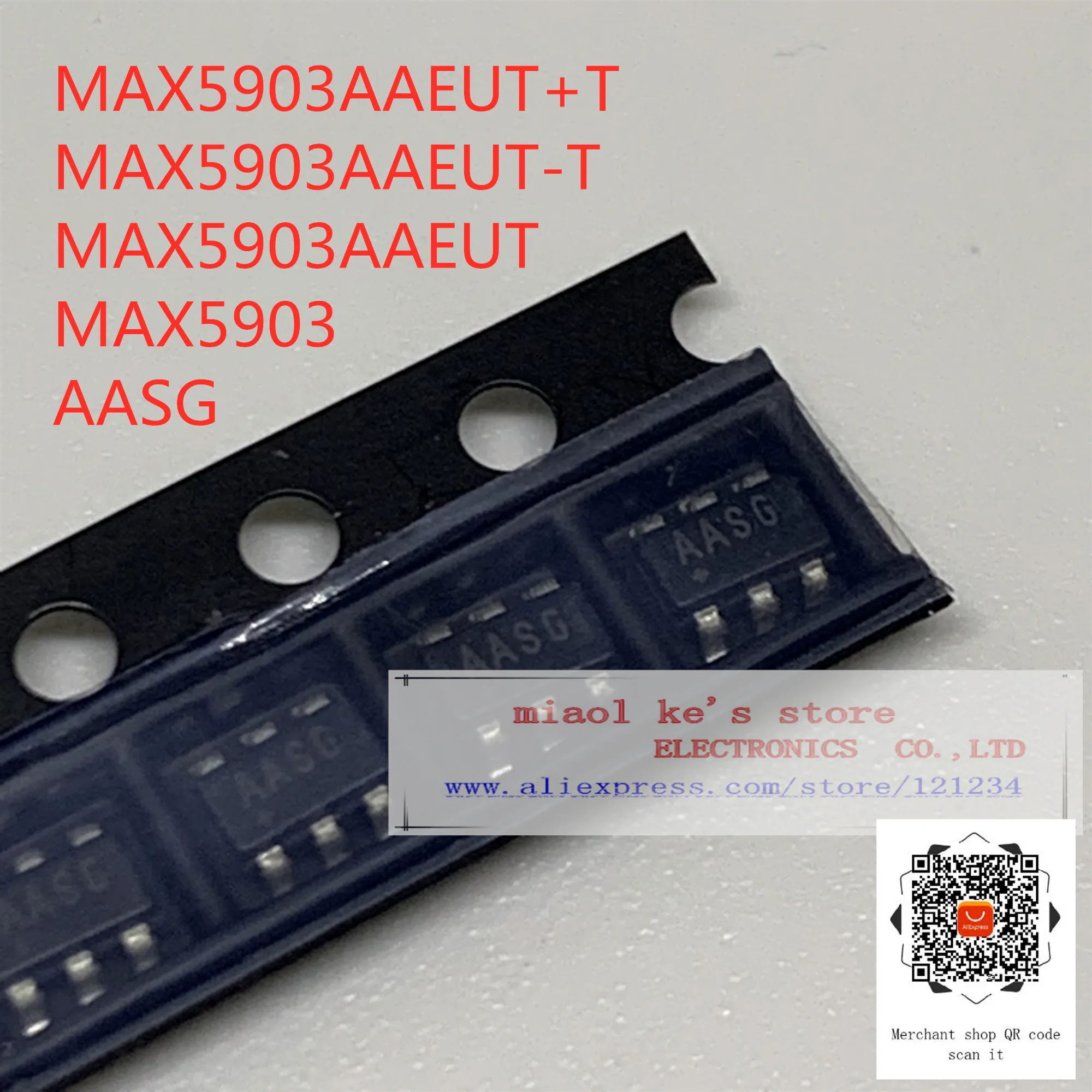 

[5 шт.] 100% Новинка Оригинал: max5903aaworld + T MAX5903AAEUT-T max5903aaдругие MAX5903 AASG - IC Горячая замена CTRLR GP SOT23-6