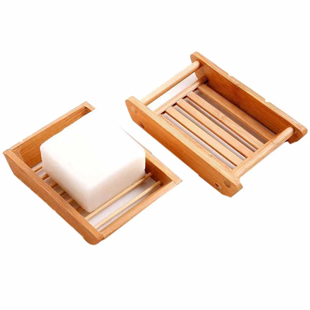 Портативная мыльница креативный простой бамбуковый Ручной слив мыльница ванная комната японский стиль форма для мыла ручной работы коробка для дома, древесные коробки
