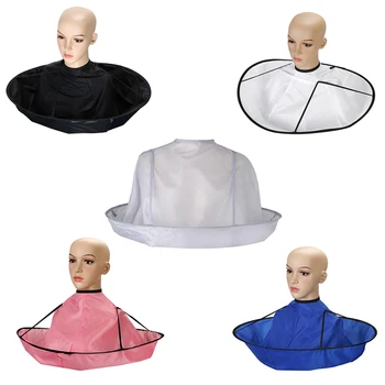 

1PC Foldable Hair Cutting Cloak Umbrella Cape Waterproof Haircut Gown Apron Adult Kids Barber Home Hair Styling Accessory