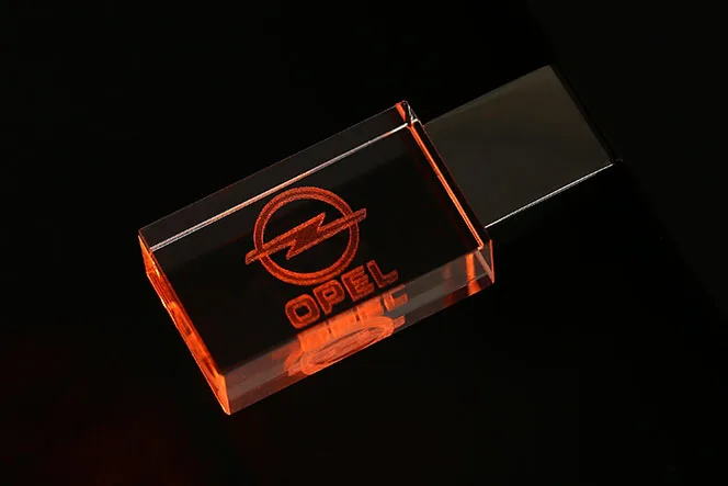 JASTER usb2.0 металлический кристалл ключ для автомобиля Opel Модель USB флэш-накопитель 4 ГБ 8 ГБ 16 ГБ 32 ГБ драгоценный камень ручка привода специальный подарок