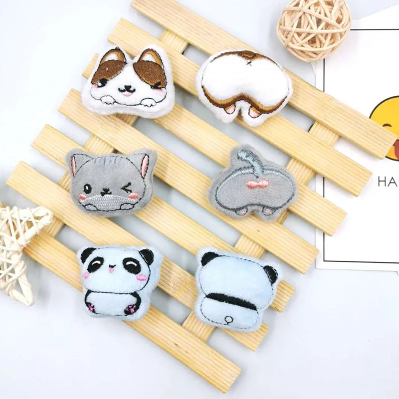

Handmade Cartoon Dolls Padded Patches, Appliques for Clothes, Sewing Supplies, DIY Hair Decoration, 10 PCs/Lot