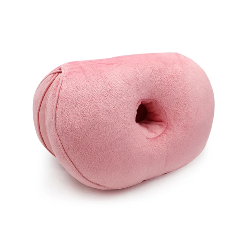Pink Подушка распродажа многофункциональная плюшевая подушка для дивана, кровати, офиса, твердая Складная мягкая подушка - Color: Pink