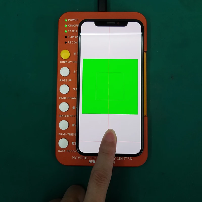 ЖК тестер Novecel S1 цифровой преобразователь с сенсорным экраном 3D для ремонта Iphone 6s