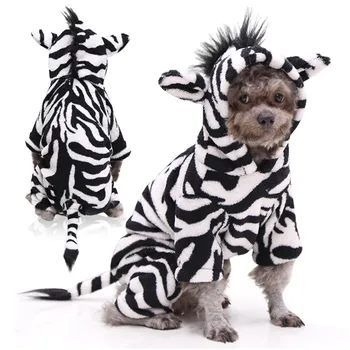 

Dog costumes Hoodies Lion Zebra Leopard for Small Medium Dog Christmas Halloween Cosplay Dress up Funny Pets Clothing
