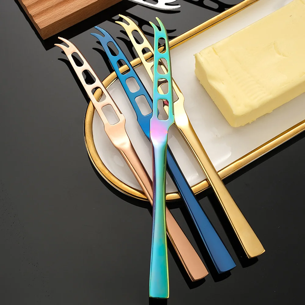 Stainless Steel Cheese Butter Knife With Two Teeth With Holes For Butter Bread Jam Cheese Knife Butter Knife Cheese Knives Aliexpress Stainless Steel Cheese Butter Knife With Two Teeth With Holes For Butter Bread Jam Cheese Knife Butter Knife Cheese Knives Aliexpress