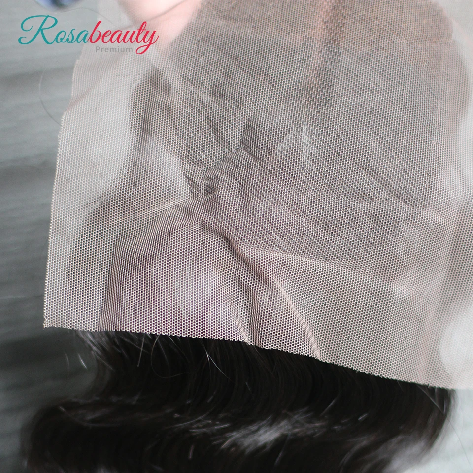 [Rosabeauty] OneCut волосы 4x4 дюймов Волнистые 8-20 дюймовые натуральные волосы Кружева Закрытие