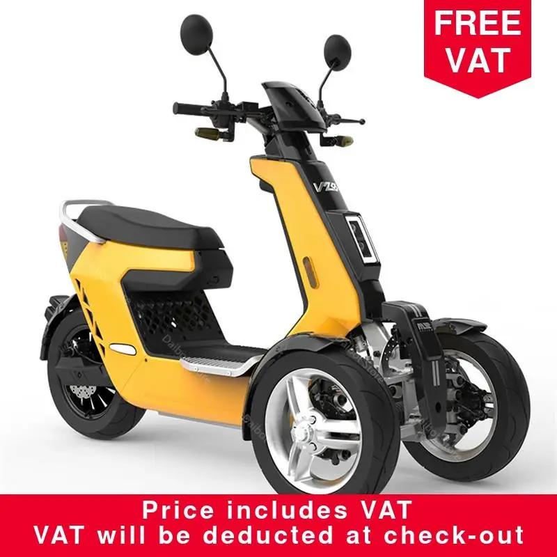 Мощный электрический велосипед трехколесный 2000 Вт 72 в портативный мобильный