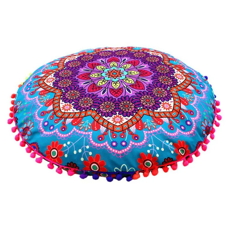 30 stili rotonda Mandala modello federa Bohemian cuscino Boho piano cuscino cuscini caso della copertura della decorazione della casa 43x43cm