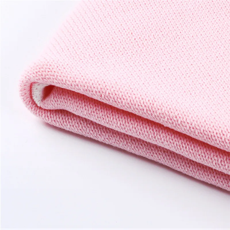 Baby stroller sleeping bag Winter Newborn Baby Warm Cartoon Knitt Swaddle Hooded Blankets Wrap Sleeping Bag baby blanket #4O22 (7)