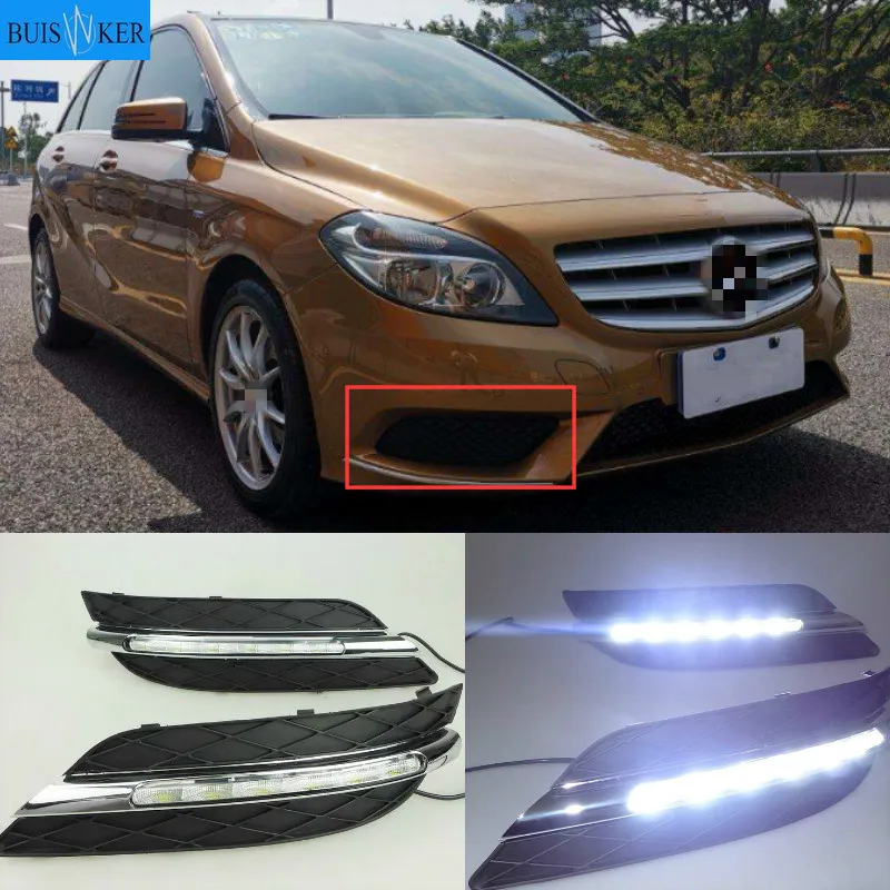 

Дневные ходовые огни 150-170 года, 2 шт., для Mercedes-Benz, для W245, B180, 2008, 2010, B200