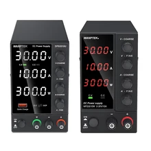 Wanptek – stabilisateur de tension réglable, alimentation électrique DC de laboratoire 60V 5a, Source de commutation 30V 10a