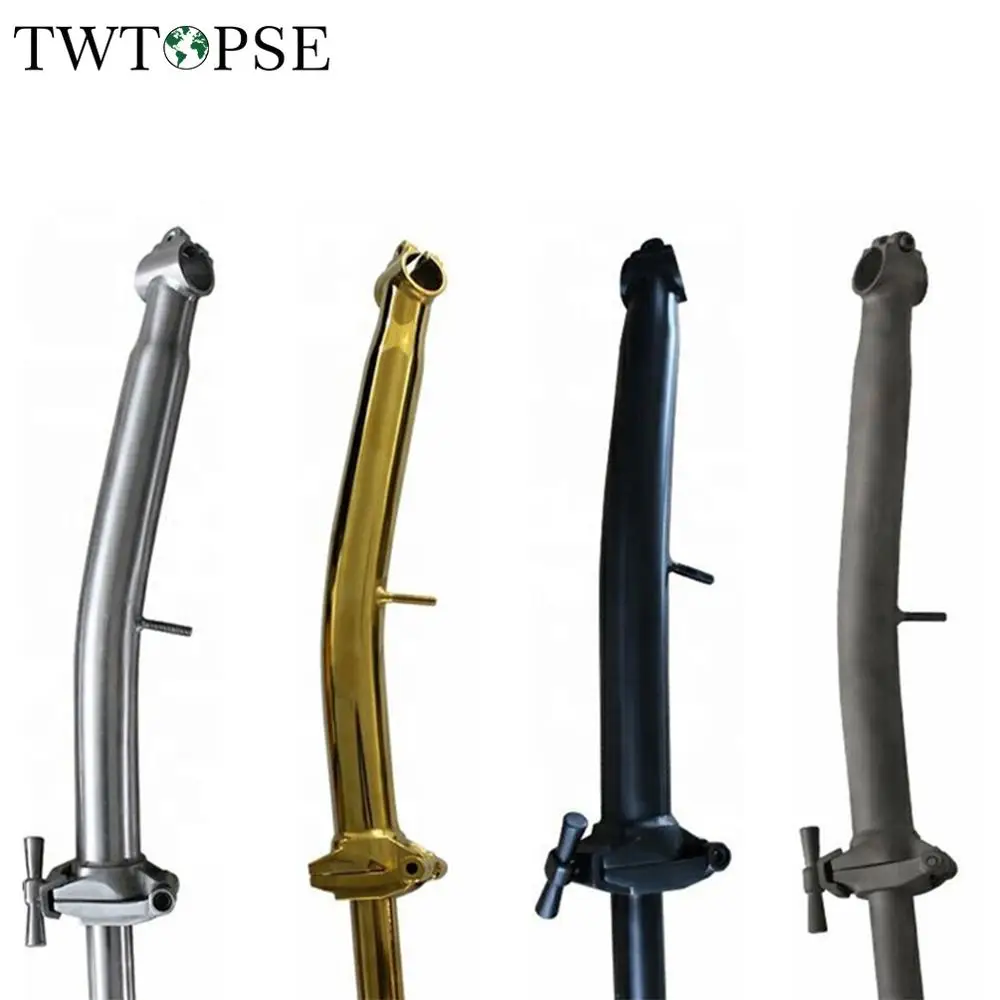 Twintopse S M P титановый стержень для велосипеда Brompton складная трубка головы