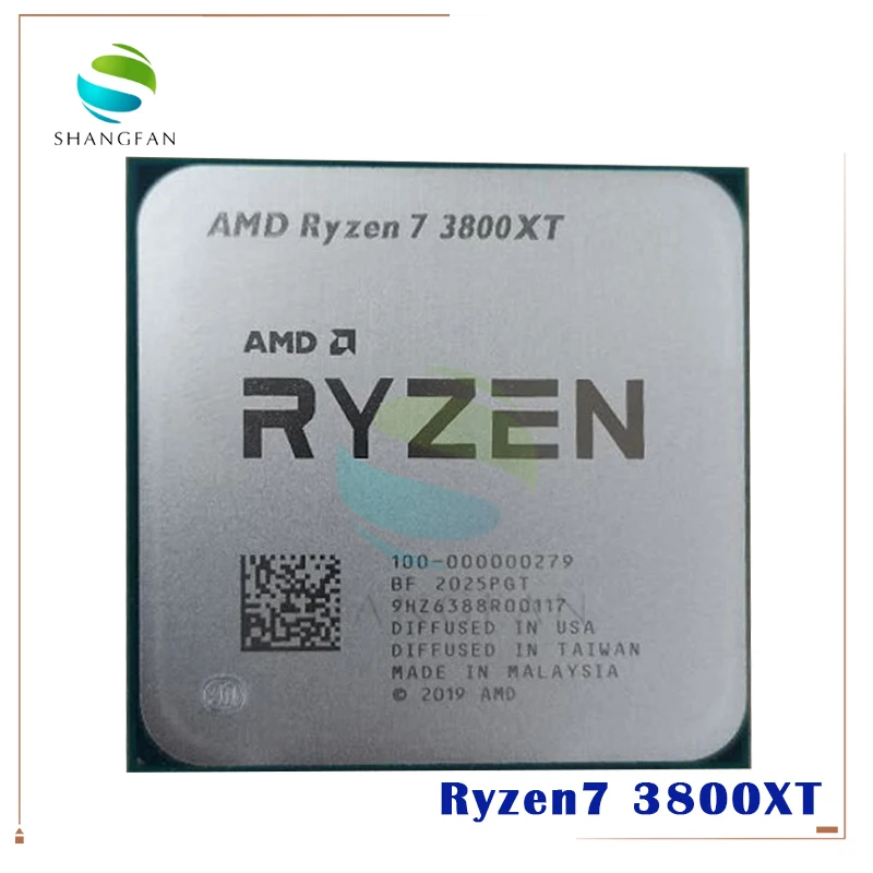 通常在庫品 AMD Ryzen 7 3800XT without cooler 3.9GHz 8コア / 16