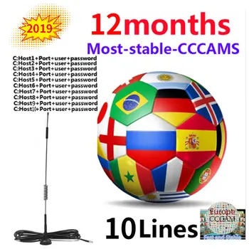 

CCcams Europe Cline Card Mgcam 7 line for Fast and Stable Satellite TV Receiver via usb wifi full hd