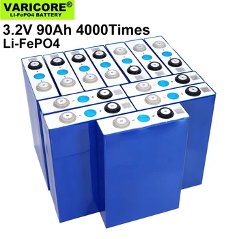 

12PCS VariCore 3.2V 90Ah LiFePO4 battery form 12V battery Lithium-iron phospha 90000mAh Can make Boat batteries, car batteriy