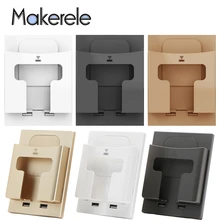 Special Price 5V Wall Mounted Wireless Charger Fast Charge Ultra-thin Panel Dual Usb Ports QI Wall Socket For Wireless Charge Mobile Phone