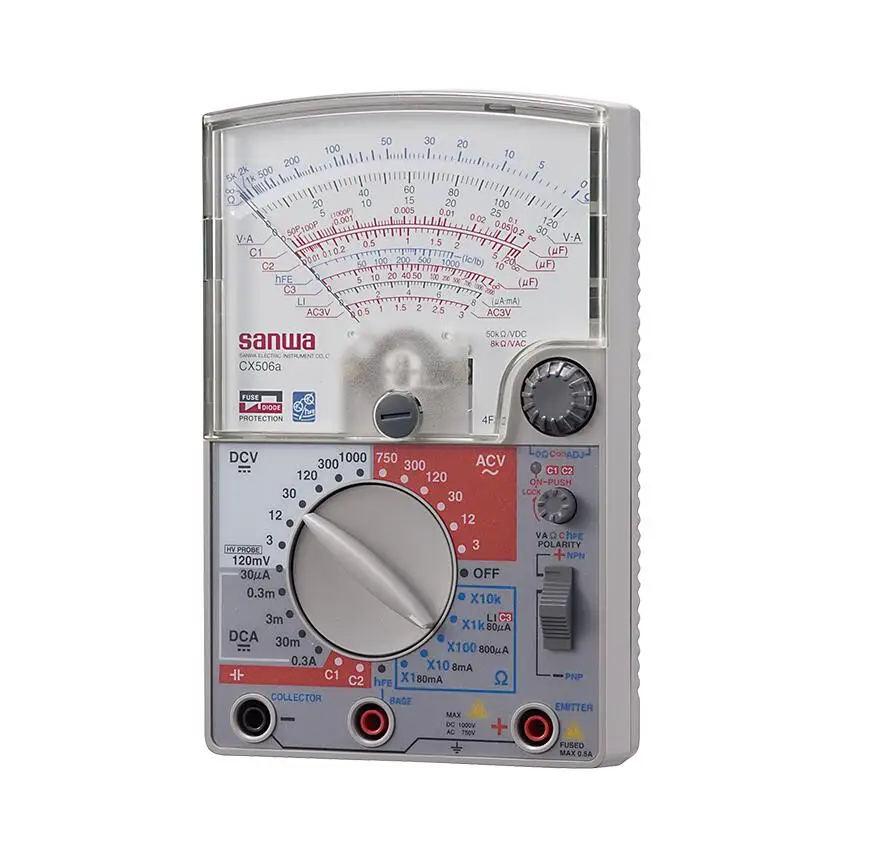 SANWA CX506A Multimeters Capacitance measurement function with builtin