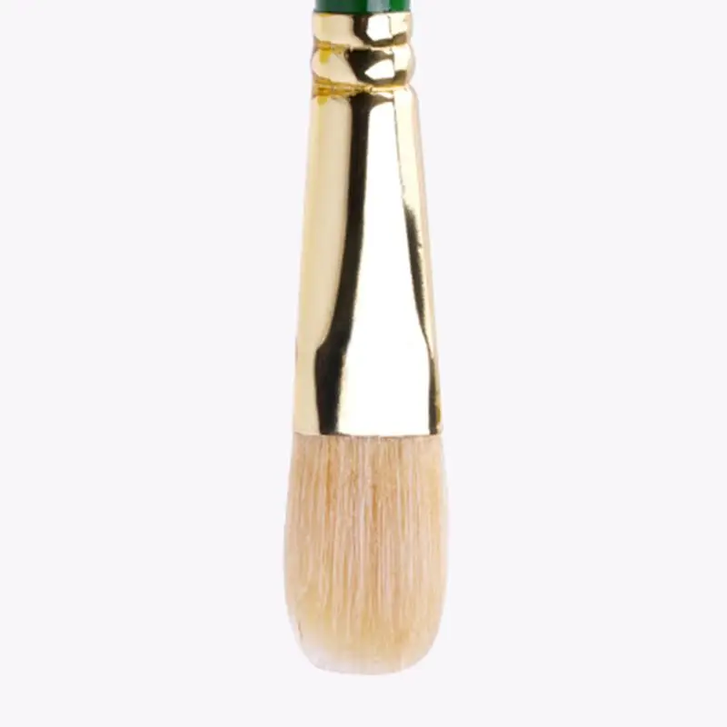 Щетина, масляная кисть, Одноместный длинный полюс, водный мел, акварельная акриловая ручка для масляной гуаши, акриловая живопись L41E