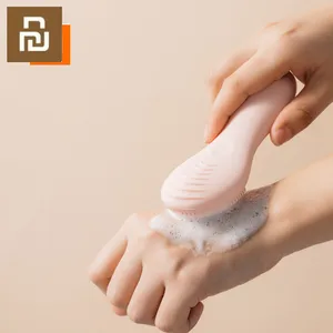 Image 3 - Xiaomi électrique nettoyage du visage brosse de Massage Silicone sonique visage nettoyant profond imperméable à leau peau outils 