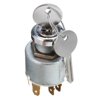

54.2x35mm Car Motor Boat Universal 4 Position Ignition Switch12V 2 Keys Set For SPB501 high quality Automotive ]accessories