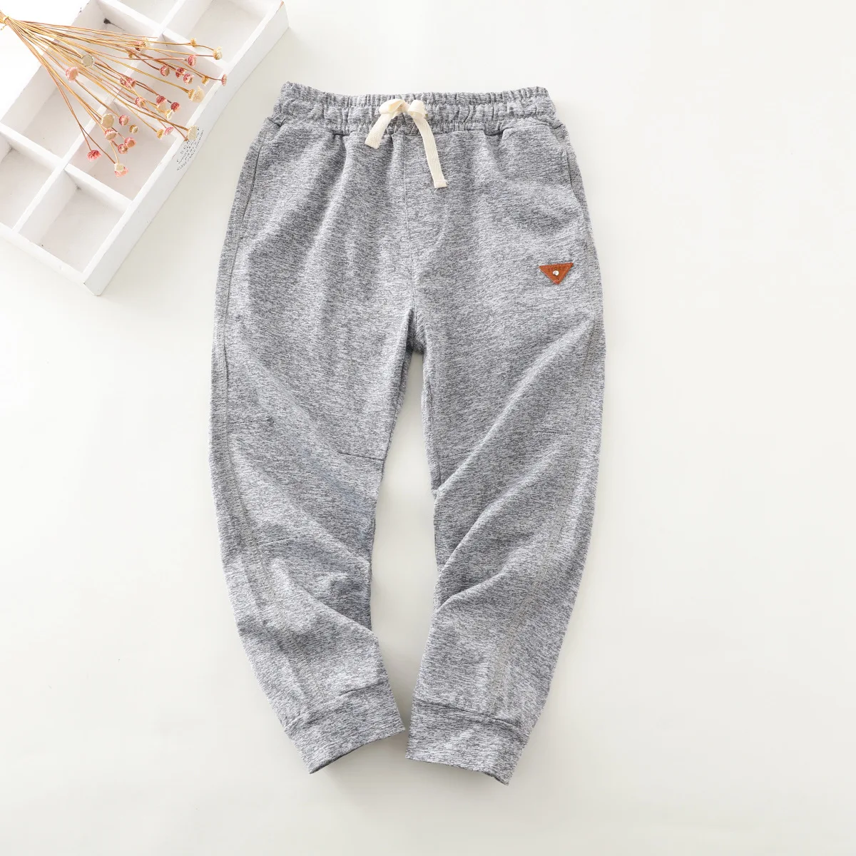 

Qingdao Childrenswear Children Net Version Gymnastic Pants Big Kid Summer Quick-Dry Elasticity High-waisted Casual Pants