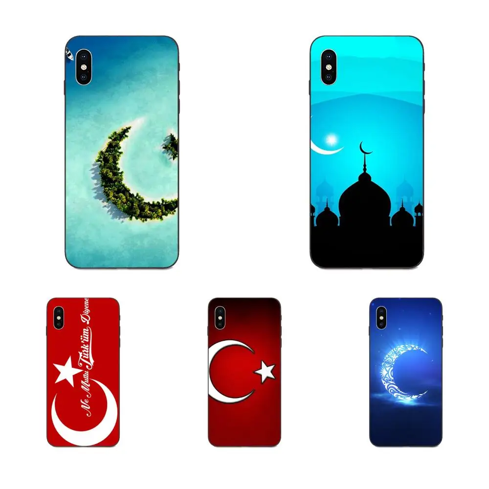 Islam Mosque Crescent Logo TPU Phone Case Cover For Apple iPhone 4 4S 5 5S SE 6 6S 7 8 11 Plus X XS Max XR Pro | Мобильные телефоны