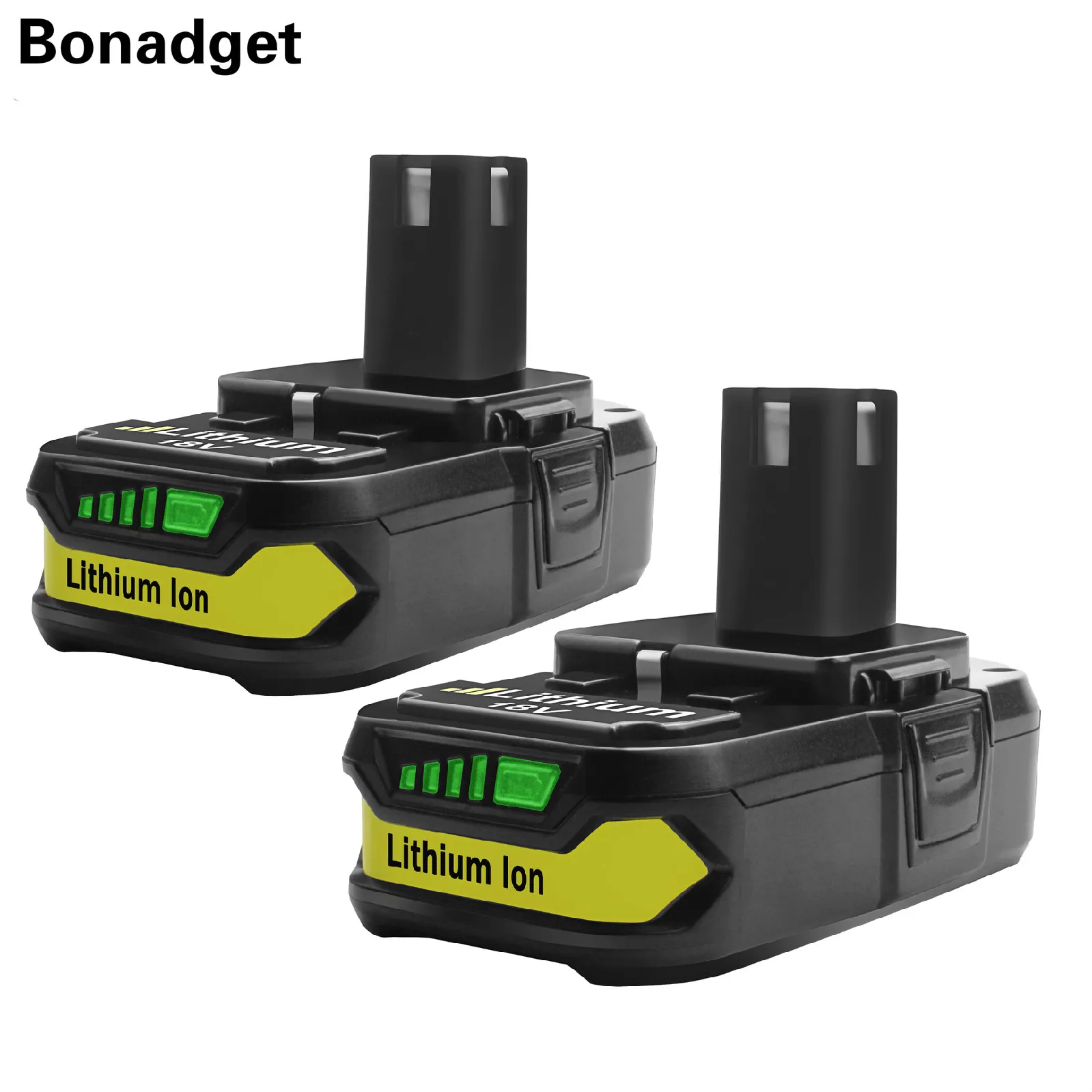 Bonadget 18V 3000 мА/ч P107 Батарея Замена для Ryobi P104 P105 P102 P103 аккумуляторная литий ионный