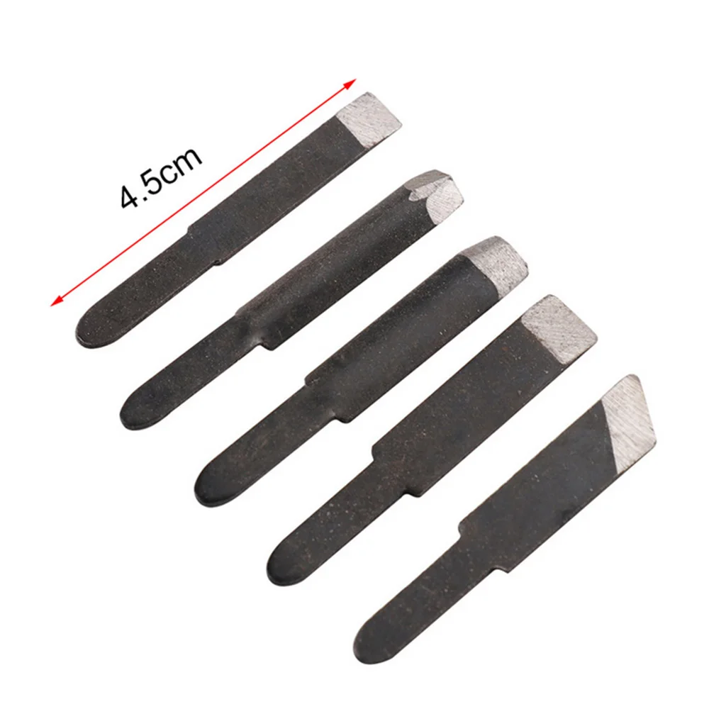 

5pcs New Durable Carving Woodworking Carving Chisel Electric Carving Machine Tools Acessoies for Carpenter