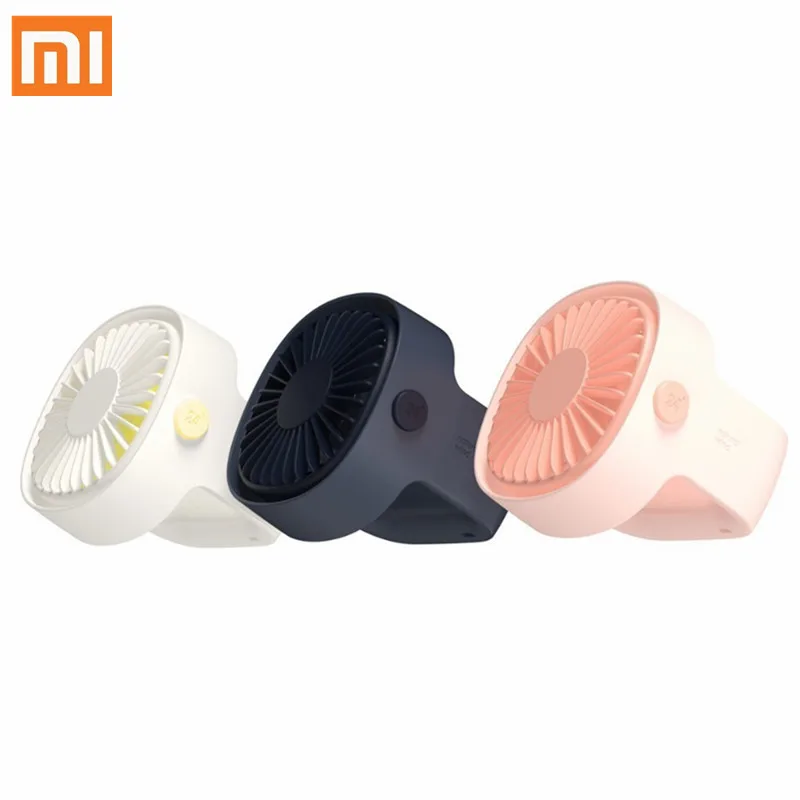 Xiaomi Mijia Cafele Портативный USB мини вентилятор клип Настольный вентилятор бесшумный 3 Скорость вентиляторы для домашнего студент офисном вентилятор