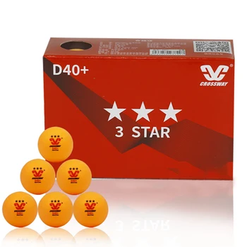 

FDBRO New Ping Pong 6 Packing Competition Training Ping-pong Yellow Crossway Professional Table Tennis Ball Three-star Level