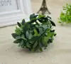 Rollo de 7 metros de alambre de hierro, enredadera de hoja verde, flores decorativas para boda, coronas, decoración de Navidad para el hogar, plantas artificiales baratas ► Foto 3/6