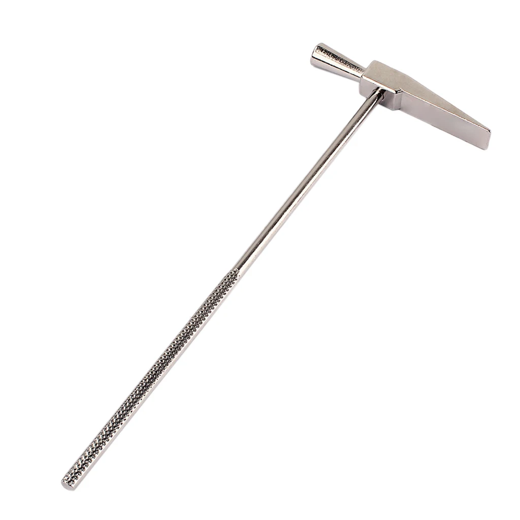 Durable Iron Kalimba Mbira Tuning Tool Lamellaphone Idiophone Parts Nickel Color