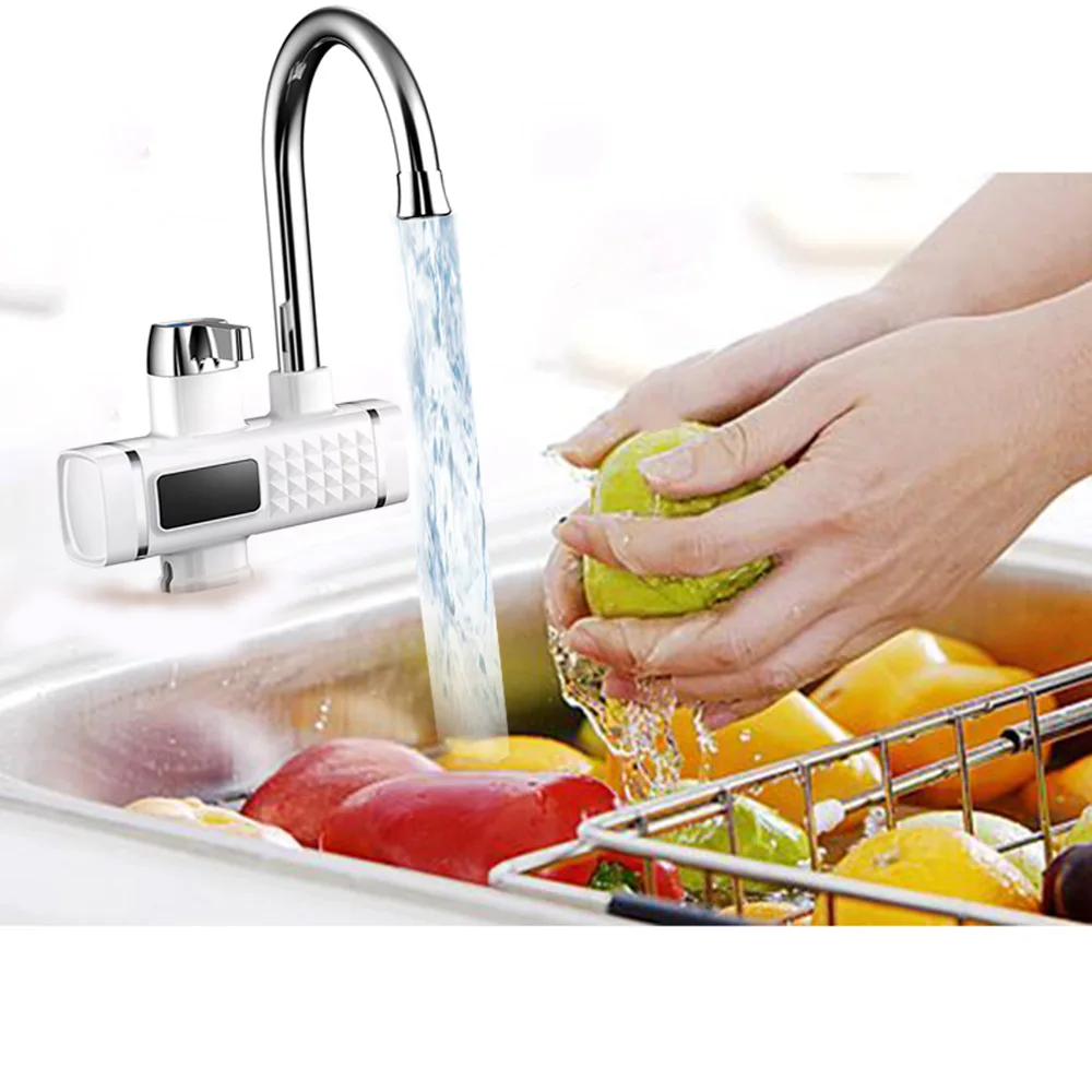 LED Display Water Heater Kitchen Faucet Instant Water Heater Shower Instant Heaters Tap new