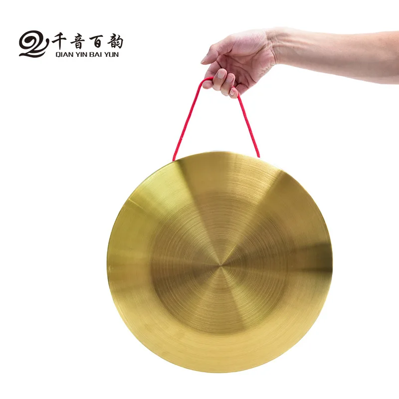 Copper Gongs And Drums Cymbals Copper-plated Pure Copper Color Gongs And Drums Musical Instruments Flood Control0 Clearing