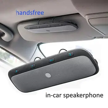 

Wireless bluetooth Handsfree Car Kit Wireless Audio Receiver Speaker Phone MP3 Music Player Sun Visor Clip For iPhone/Android