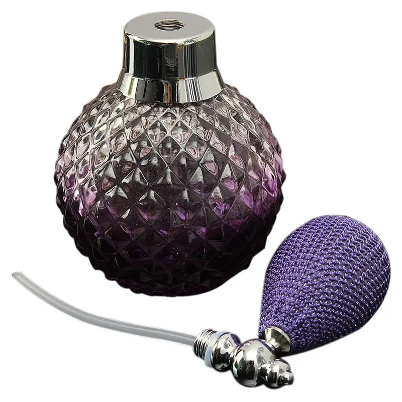 110 мл винтажный Кристалл спрей бутылка для духов белый короткий распылитель