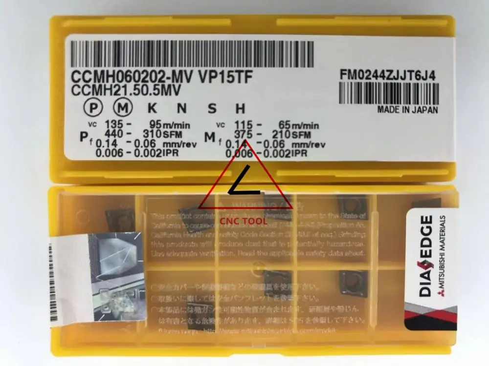 

CCMH 060202 -MV VP15TF 10pcs original turning insert DIAEDGE