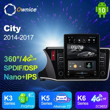 

Android 10.0 Ownice Autoradio 2 Din for Honda City 2014 - 2017 Car Radio Auto GPS Navigation Multimedia DSP 360 Panorama 4G LTE