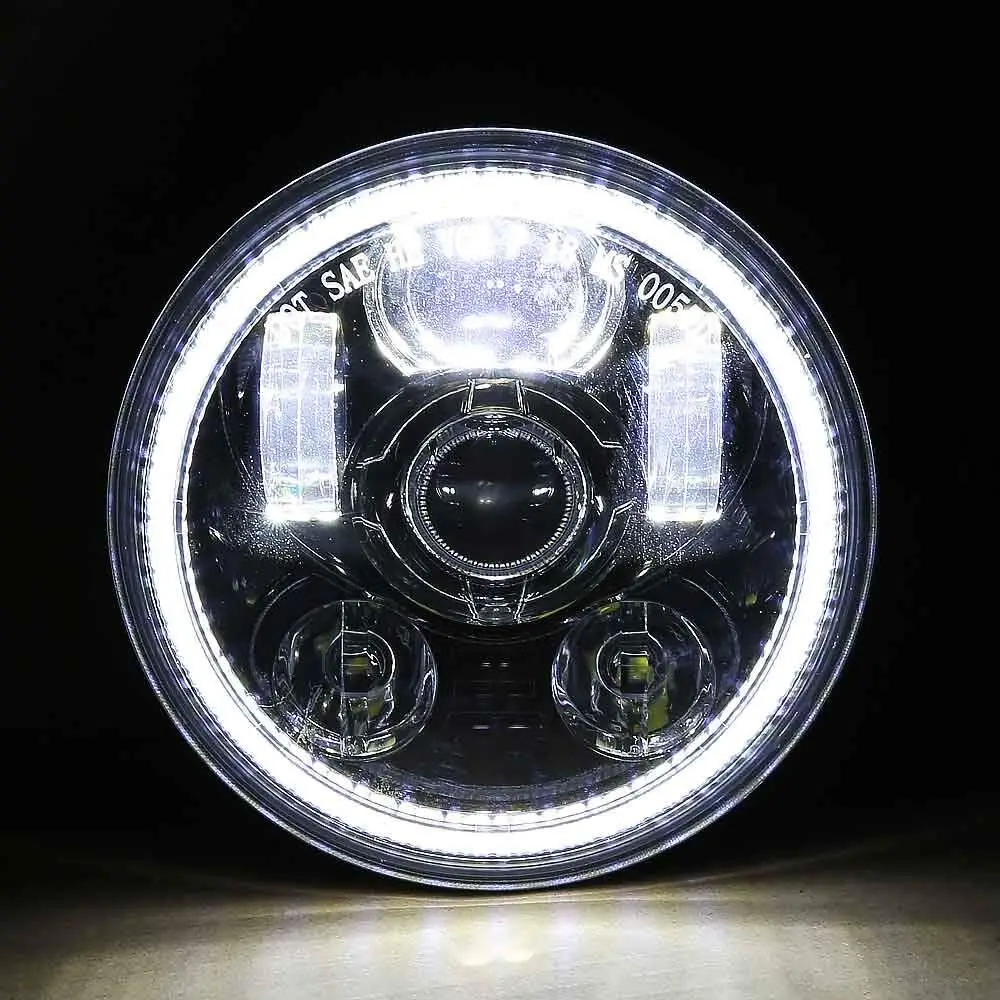 Светодиодная фара 5 3/" светодиодная фара для мотоцикла H4 Led 5,75 дюймов фара для Sportster 883 Street 750