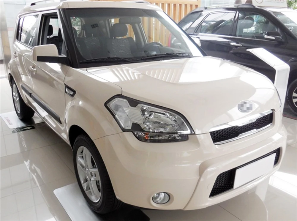 Для Kia Soul 2011 2012 2013 крышка фары автомобиля Замена объектива прозрачное стекло авто оболочка