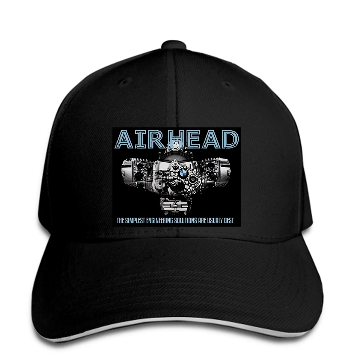 Бейсболка Airhead Boxer Twin R65 R75 R1200Gs для езды на мотоцикле R1200Rt Черная Мужская Летняя