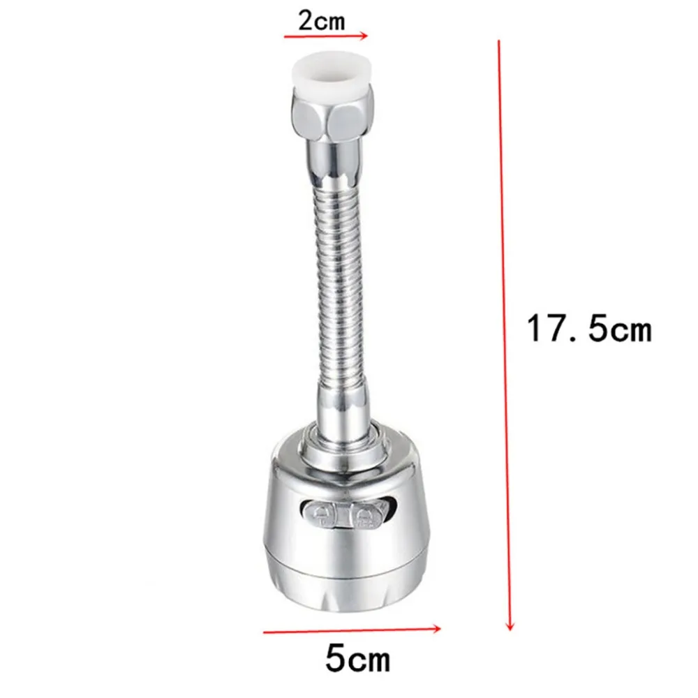 4pcs faucet sprayer turbine 360 sink faucet sprayer spray 2pc hose faucet booster nozzle water saver + 2pc universal joint 30N28 (3)