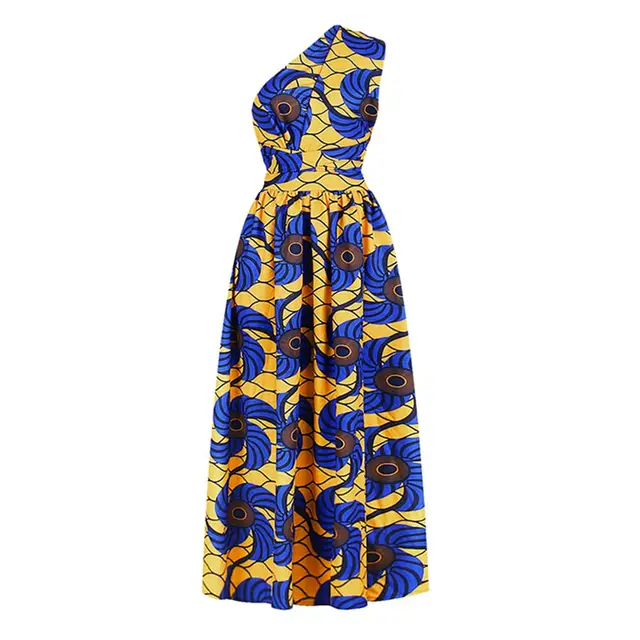 Abimbola Maxi Sleeveless African Dresses - Image 3