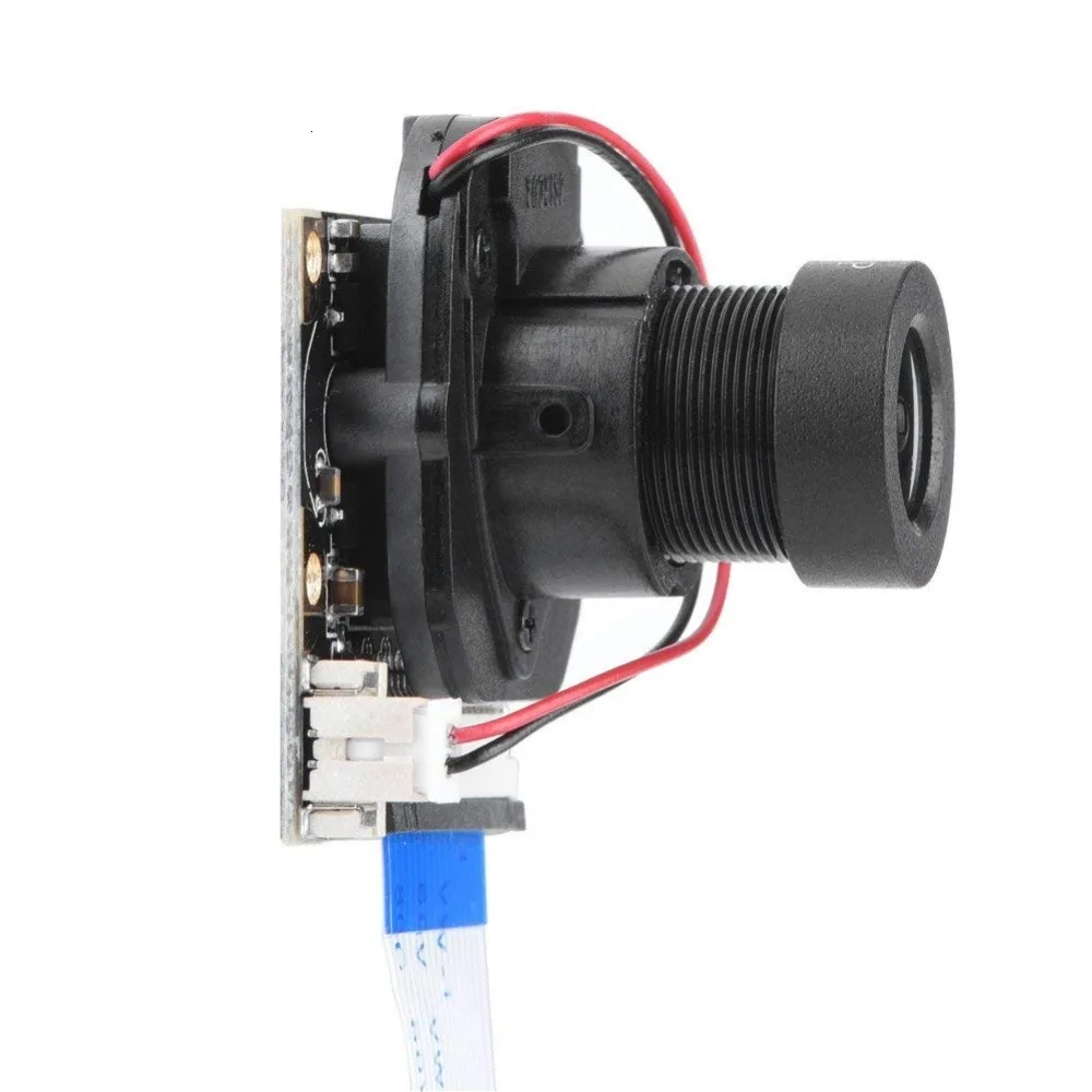 Raspberry Pi Автоматическая Ir-cut камера ночного видения Регулируемая фокусировка 5mp Hd веб-камера Ov5647 1080p видео с 2 шт заполняющий светильник Led