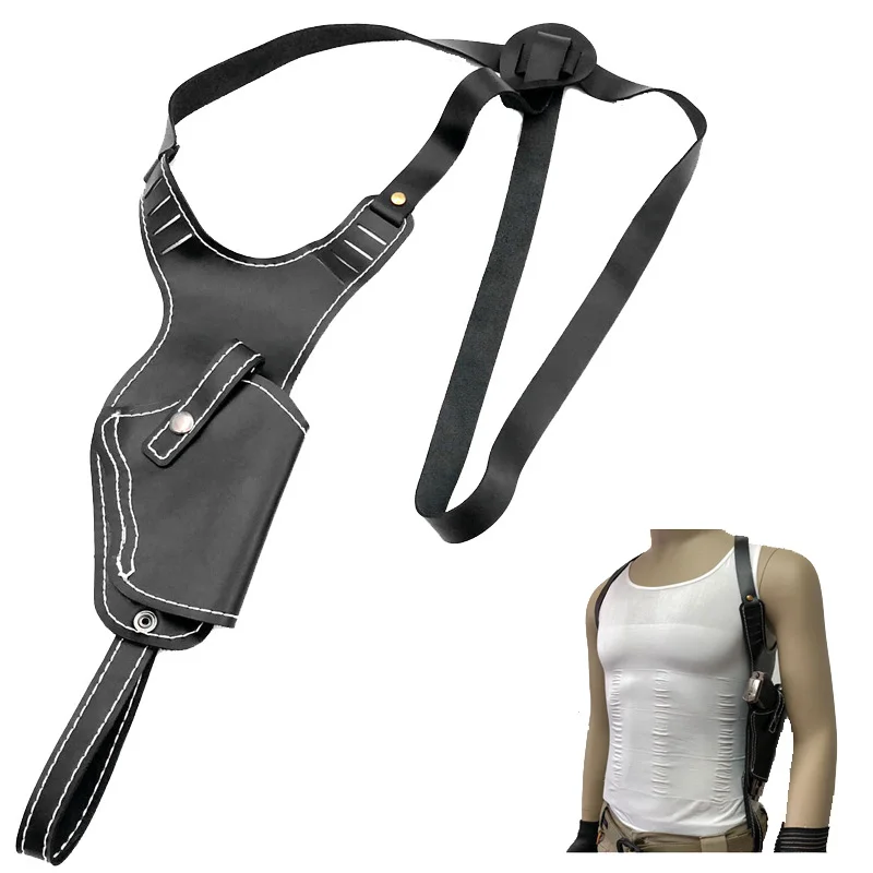 Tactical Shoulder Holster Genuine Leather Right Hand Gun Holster