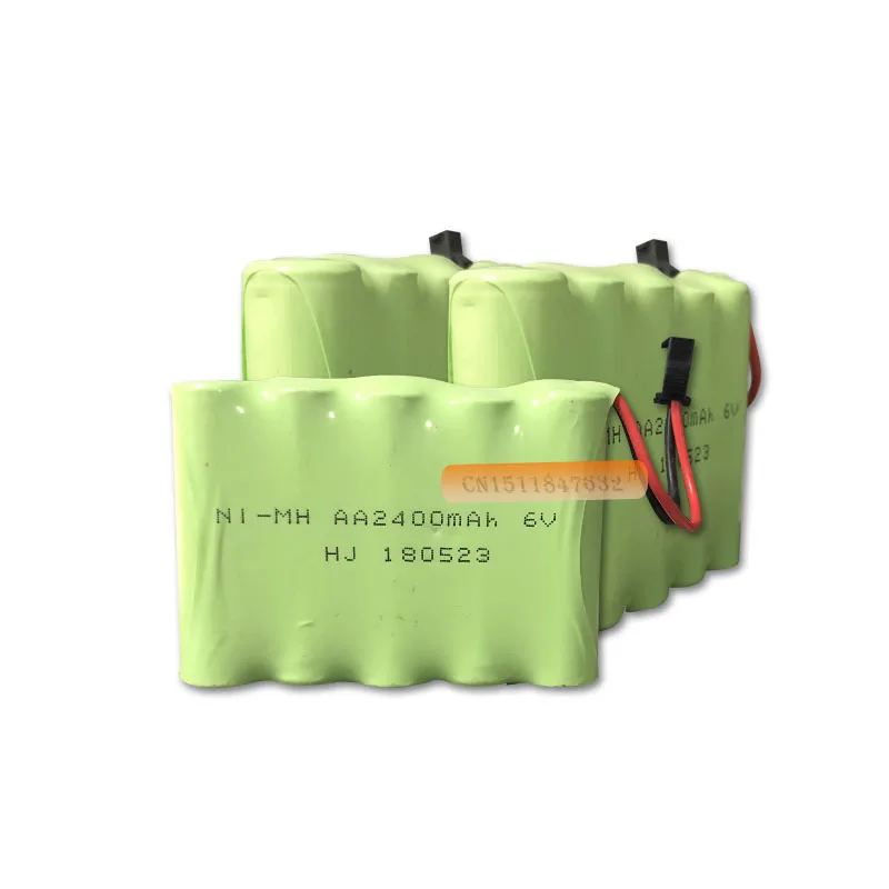 6V 2400mAh пульт дистанционного управления игрушка электрическое освещение Безопасность Оборудование 5* AA Ni-MH батареи для радиоуправляемых игрушек группа
