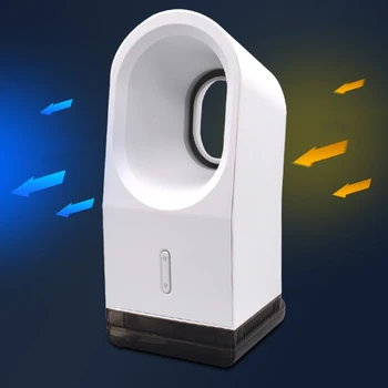 

Cooling Table Bladeless Fan LED Light 3 Speed Adjustable Super Quiet Home